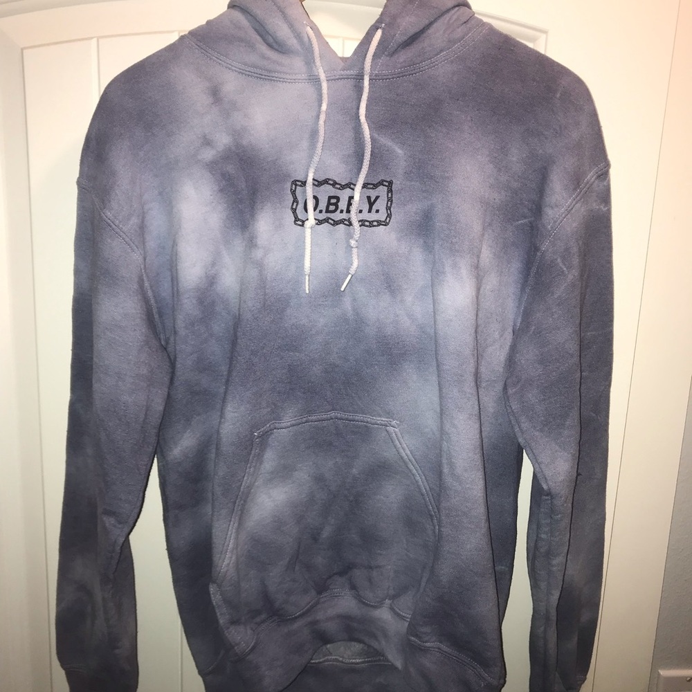 O.B.E.Y Blue tie-dye Sweatshirt